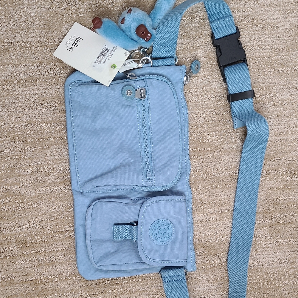 Kipling Blue Beam Fanny Pack